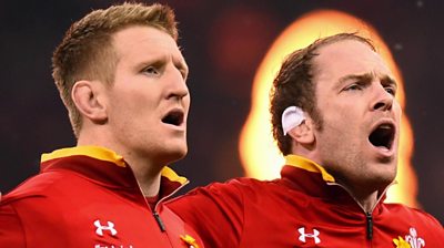 Bradley Davies and Alun Wyn Jones