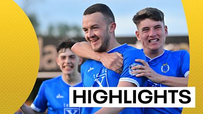 Watch: Swifts sink Annagh to win Premiership play-off - BBC Sport