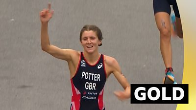 GB's Potter claims second World Triathlon Series win