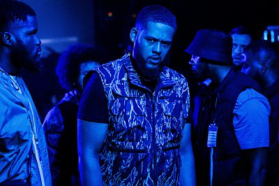 Bulla (COREY WEEKES) in Champion (Credit: BBC/New Pictures Ltd/Ben Gregory-Ring)