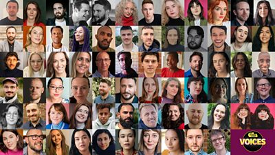 The Full Voices 2023 cohort spread across our six sub-groups from the writers' local hubs - Belfast, Scotland, Wales, North & Midlands, London and South.