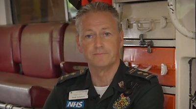 London paramedic Andy Summers
