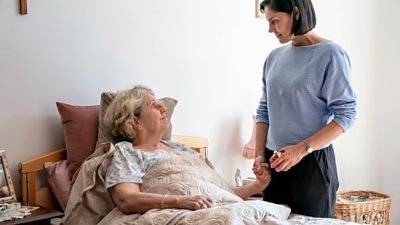 Ann Moore Martin (ANNE REID);Anne-Marie Blake (ANNABEL SCHOLEY) Photo Credit: BBC/Wild Mercury/Amanda Searle