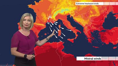 Have we seen the end of the European heatwave? - BBC Weather