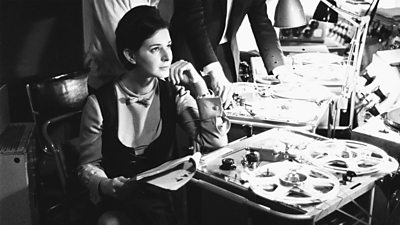 A young Verity Lambert in the production gallery