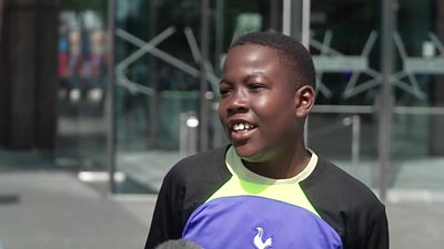 Young Spurs fans react to Harry Kane leaving - BBC Newsround