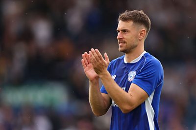Wales manager Robert Page has his say on Aaron Ramsey's move back to boyhood club Cardiff City.