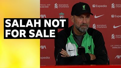 'Mo Salah is a Liverpool player.' - Klopp on potential sale of Salah