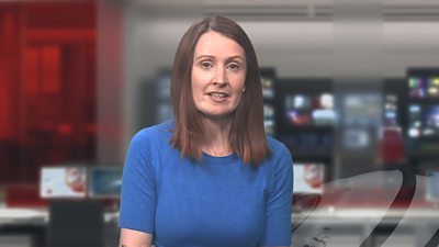 BBC reporter Vanessa Clarke