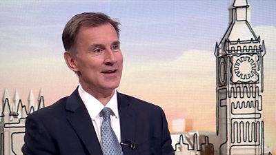 UK Chancellor Jeremy Hunt