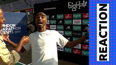 Sir Mo Farah completes penultimate race in London