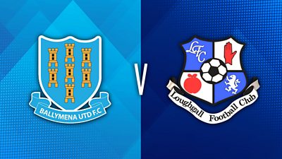 Watch: Loughgall come from behind to beat Ballymena United - BBC Sport