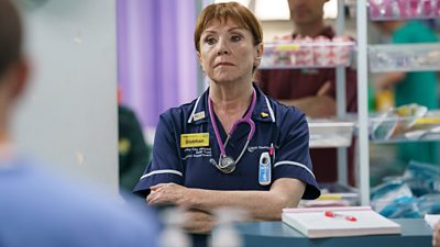 Casualty announces new cast members as Barney Walsh, Anna Chell, Sarah  Seggari and Eddie-Joe Robinson join as new nursing recruits - Media Centre