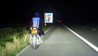 Motorcyclist caught going 118mph on M5 near Burnham-on-Sea