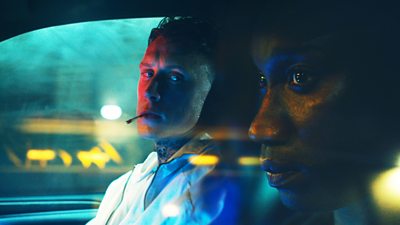 Image featuring George MacKay and Nathan Stewart-Jarrett from Femme.