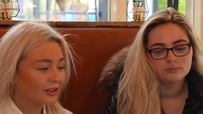 Friends Maisie and Holly pay tribute