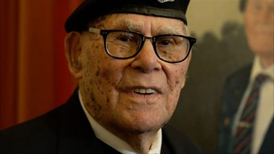 Korean War veteran Harry Hawksworth