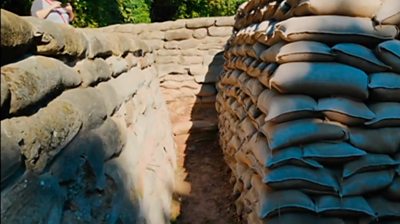 Yorkshire trench in Ypres