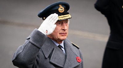 King Charles leads memorial service at Cenotaph