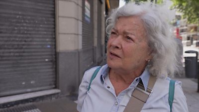 78-year-old retiree Alicia Betti