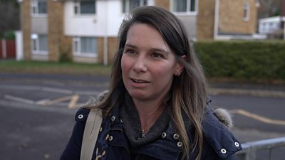 Woman talking about whether school holidays should be changed in Wales