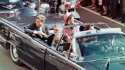 US President John F Kennedy and First Lady Jacqueline Kennedy