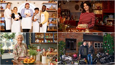 Clockwise from top left: MasterChef critics, Nigella Lawson, The Hairy Bikers and Mary Berry