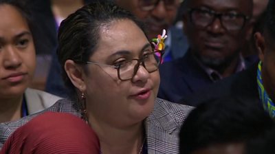 Samoa delegate at COP28