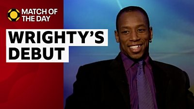 Ian Wright on Match of the Day in 1997