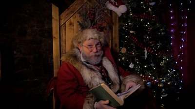 Ho! Ho! Ho! Neges gan Siôn Corn - BBC Cymru Fyw