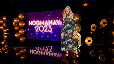 Hogmanay 2023 presenter Edith Bowman