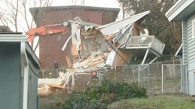 Idaho home demolished