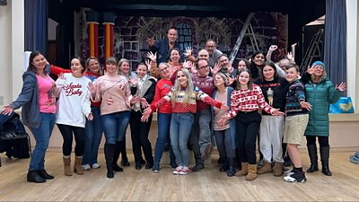 A panto group are celebrating what has been an award-winning 60th year