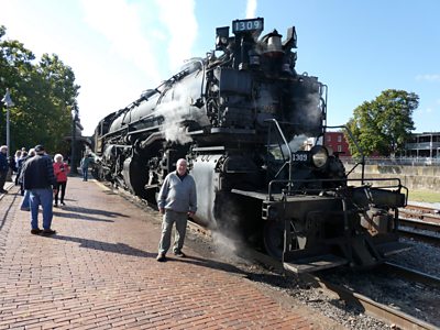 Western Maryland Scenic Railroad steam locomotive