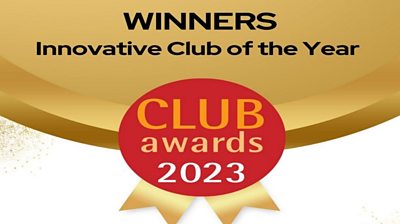 Innovative club of the year winner logo