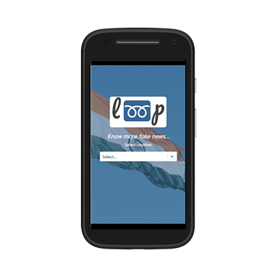 Screenshot of the Loop app on a phone
