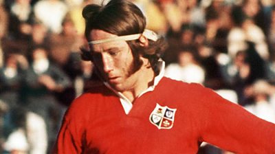 JPR Williams in action for the British & Irish Lions