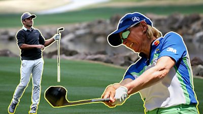 Landon Donovan and Annika Sorenstam