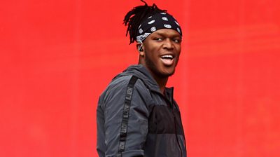 KSI performing at Leeds Festival in 2021