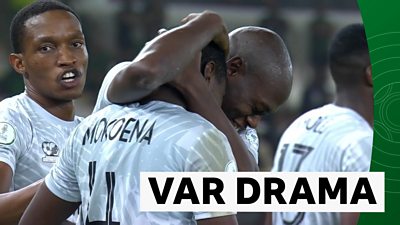 Nigeria goal ruled out by VAR and South Africa awarded penalty