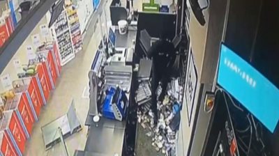 Raid on Co-op store