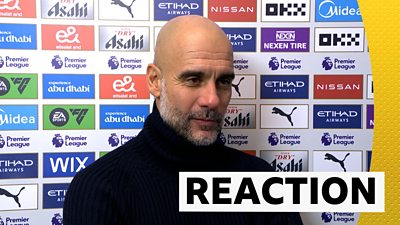 Pep Guardiola speaks to BBC Sport