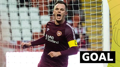 Shankland gives Hearts the lead