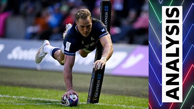 Scotland's Duhan van der Merwe