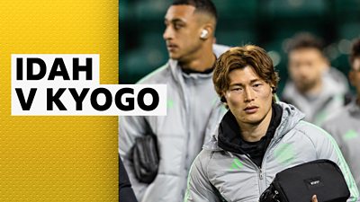 Celtic's Adam Idah v Kyogo Furuhashi dilemma before Dundee's visit - BBC  Sport