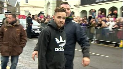 When One Direction came to Clevedon Pier to film 'You & I'