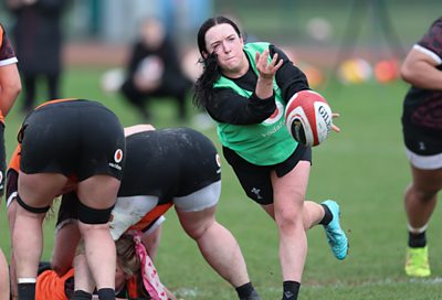 Scrum-half Sian Jones has 'big future', says Wales head coach Ioan ...