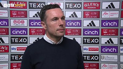 Ross County 'punished' for errors, says Don Cowie after defeat by ...