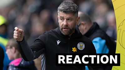 Robinson reacts to confirming top six