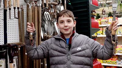 Fundraiser replaces 12-year-old boy's stolen garden tools